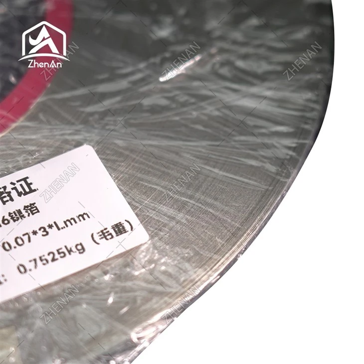 Nickel Foil Thickness 0.5mm 99.98 suppliers
